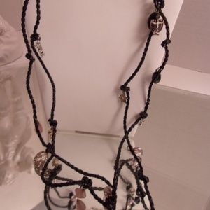 Jewish charm necklace.